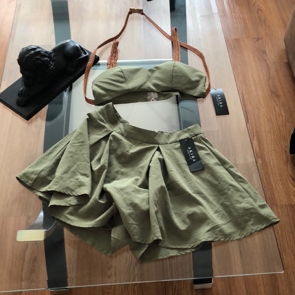 Shorts and top